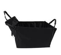 TOYANDONA Black Oxford Cloth Dog Seat with Sturdy Safety Buckle and Adjustable Straps, Breathable Pet Travel Booster Seat for Driving and Vehicle Puppy Comfort