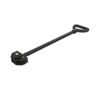 TOYANDONA Black Plastic Telescoping Handle Folding Wagon Handle Replacement with Thickened Tubing and No-tool Assembly for Camping Trolley Suitable for Garden and Beach Wagons