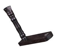 TOYANDONA Black Synthetic Material Flute Stand for Home Use, Delicate Adornment Flute Collection Storage Rack with Desktop Stand Design, Elegant and Beautiful Display Holder