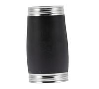 TOYANDONA Black Two-section B Clarinet Tube Made of Synthetic Material for Sound Tuning with Elegant and Rich Sound Suitable for Professionals and Students