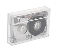 TOYANDONA Blank Audio Cassette Tape 60 Minutes Mini Diy Empty Cassette for Recording and Wall Decoration with Transparent Protective Case
