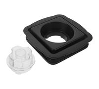 TOYANDONA Blender Cup Lid Black Plastic Sealing Cap Replacement for Juicer and Soymilk Machine, Portable Blender Accessory Compatible with Smoothie Maker, Sturdy Juicer Lid Replacement