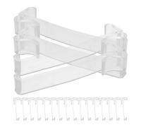 TOYANDONA Blind Valance Clips with Longterm Material 30pcs for 3.25 Inch Shades, Replacement Window Curtain Holder Clips and Broad Usability for Valance and Vertical Blinds