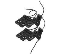 TOYANDONA Board Fin Clip Replacement Paddle Board Fin Clips Buckle Set, Divider Fin Buckle for Paddleboard Fins, 8Pcs Portable Design Tail Holder for Outdoor Excursions