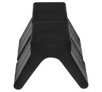 TOYANDONA Boat Black Bow Rubber Trailer 2pcs Accessories V-shape Stop for Sturdy Material Reduces Bow Wear Yacht Kayak Dock and Boatyard Use