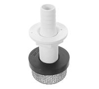 TOYANDONA Boat Live Well Oxygen Pump Strainer Mount with Aerator Screen Water Intake Filter for Pump Repair Accessory for Marine Plumbing