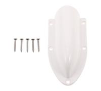 TOYANDONA Boats Airflow Vent Cover with Marine Grade Durability and Easy Installation, White Plastic Elongated Structure with Mounting Screws for Yacht Ventilation System and Outdoor Rv