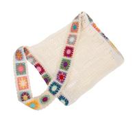 TOYANDONA Bohemian Crochet Tote Bag for Women Spacious Knitted Handbag Lightweight Summer Beach Purse Versatile Shoulder Bag for Vacation Shopping Party Dating