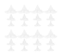 TOYANDONA Bonsai Mesh Screen Flower Pot Hole Mesh Pad Cone Bottom Grid Structure 60pcs Pp Material Reducing Replacement Frequency and Ensuring Cleanliness for Indoor Plants in Spaces Where