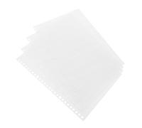 TOYANDONA Books Blank Staff Paper Loose Leaf Manuscript Refill with Accurate Printed Lines Ink Sturdy Music for Students Composers Piano Practice Multi Genre Use
