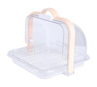 TOYANDONA Bottle Drying Rack with Portable Mini Sealed Bread Storage Box and Tableware Organizer for Supplies and Kitchen Draining