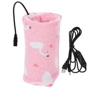 TOYANDONA Bottle Insulated Cover Warmer USB Charging Timing Heating Sleeve for Feeding Bottles Travel-Friendly Insulated Sleeve Heat-Resistant Design for Comfort