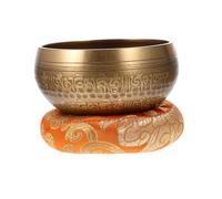 TOYANDONA Bowl Meditation Set Singing Bowl Mallet Mat for Zen Garden Accessories Random Color