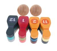 TOYANDONA Bowling for Lightweight Colorful Pins and Ball Indoor Tabletop Game Enhancing Coordination Team Spirit Birthday Party Favor for Boys Over Years