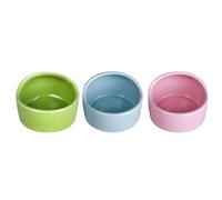 TOYANDONA Bowls for Feeding Ceramic Hamster 5pcs and Anti-bite Anti-tip in, Small Food Assorted Color Colors Convenient and Compact Design Fresh and Green Random Pet Homes