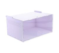 TOYANDONA Box White in Observation Visible with Reptile Feeding Full Acrylic and Moisture Resistance, Breeding Box Suitable for Use Spiders, Tortoises and Hermit Crabs Home Laboratory