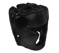 TOYANDONA Boxing Headgear Closed-face Protective Helmet, Pu Sponge, Breathable, Black, Fully Enclosed Design, for Adults Men, Boxing and Mixed Martial Arts Training