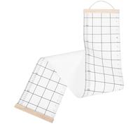 TOYANDONA Boy Girl Growth Chart Wall Hanging Writable Height Measurement Ruler for Boys and Girls Canvas Design Easy to Clean Grid for Learning and Recording Height Nursery Bedroom Decor