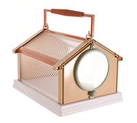 TOYANDONA Boy Girl Insect Observation Cage Portable Critter Holder for Outdoor Adventures Educational Bug Catching Kit for Boys and Girls Easy Storage and Carry Design for Nature Exploration