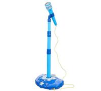 TOYANDONA Boy Girl Microphone Toy Karaoke Singing Device for Boys and Girls Early Educational Plaything Blue Safe Material Encourages Creativity and Color Cognition