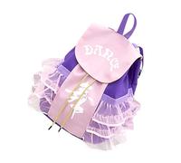 TOYANDONA Boys and Girls Ballet Dance Backpack Oxford Cloth Storage Bag for Dance Class Ballet Dancing Backpack as Schoolbag for Girls