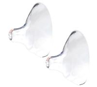 TOYANDONA Breastfeeding Protectors Breast Shells for Nursing Mothers Silicone Covers Milk Leakage Prevention Soft Comfort Fit 2pcs for Newborn Feeding