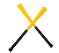 TOYANDONA Brushes and with Bristles Nylon for Wave Drum Shaped Rhythm Medium Hard Featuring Easy Identification Smooth Transitions Surfaces for Professional Performances