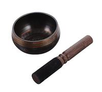 TOYANDONA Buddha Sound Bowl for Meditation of Yoga Matters Singing Bowl Wooden Rod for Yoga Practice
