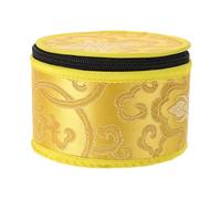 TOYANDONA Buddhist Sound Bowl Holder Tibetan Bowl Carrying Bag Zipper Closure Storage Bag Decorative