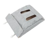 TOYANDONA Bunny Feeder Bag for Small Animals Comfortable Hanging Treat Dispenser for Rabbits Guinea Pigs Hamsters Breathable Washable Material for Indoor Cages