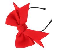 TOYANDONA Butterfly Headband Pet Bowknot Circus Theme Party Decorations Big Red Bow for Dogs Reusable Puppy Bows