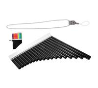 TOYANDONA C Major Pan Flute Abs Resin Material for Learning and Performing Portable Panpipe Instrument