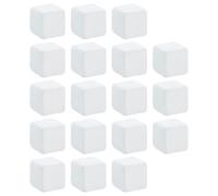 TOYANDONA Calcium Blocks for Improving Water Quality 18pcs White Sturdy Mineral Cubes and Adding Calcium to Fish Tanks or Food for Reptiles and Fish Convenient Household