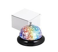 TOYANDONA Call Service Bell Floral Bell Ringers Portable Restaurant Call Pet Training s Reception Areas s Customer Service Ring Desk for Hotels Schools Home Bar