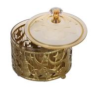 TOYANDONA Candy Box Easy to Clean Eid Mubarak with Elegant Design and Intricate Details, Versatile Use Iron and Candy Dish for Eid Celebrations and Home Decor Ramadan Party Treat Server