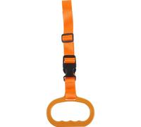 TOYANDONA Car Door Assist Handle Assistance Handle for Elderly Seniors | Adjustable Strap, Non Slipping Grip, Nylon and Plastic Build, Orange Finish for Van and Bed Rail Use