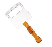 TOYANDONA Car Handle Ring No Touch Pull Ring for Shared Transit Use | Cloth and Plastic Build, Open Card Slot Design, Lightweight Grip, for Warning Strips and Belts