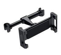 TOYANDONA Car Tablet Mount for 4.7-12.3 Inch Devices, 360 Rotation | ABS Build, Spring Grip and Charging Cutouts, Backseat Viewing for Family Rides and Ride-share Use