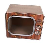 TOYANDONA Cardboard Cat House Scratch Pad Indoor Cat Nest Scratch Board Toy Kitten Bed Corrugated Cardboard