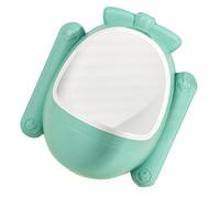 TOYANDONA Cartoon Airplane Shape Standing Potty for Boys Training Toilet Made of Sturdy Pp Material with Pinwheel to Increase Fun and Help Aim for Home Use