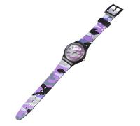 TOYANDONA Cartoon Camouflage Watch Lightweight Environmental Friendly Strap Easy Read for School Travel Birthday