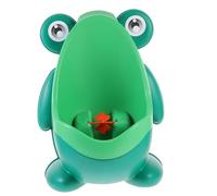 TOYANDONA Cartoon Frog Urinal Potty for Boys, Wall-Mounted Toddler Training Urinal, Portable Green Boy Pee Potty for Home and Travel Assorted Style