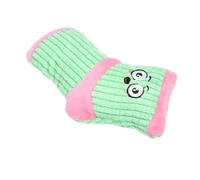 TOYANDONA Cartoon Plush Dog Chewing Toy Interactive Squeaky Sock Design for Boredom Relief and Fun for Puppy Playtime Bad Behavior and Keeps Engaged