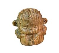 TOYANDONA Carved Wood Incense Holder Small Monkey Figurine for Home Living Portable Lightweight Incense Stick Holder Artistic Ornament for Meditation and Stress Relief Air Purifying Decor