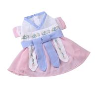 TOYANDONA Cat Dress Comfortable Pet Skirt Breathable Cat Hanfu Chinese Style Skirt for Dog