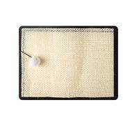 TOYANDONA Cat Scratching Cat Scratch Pad Multi-way Use Satisfies Scratching Instinct Sisal Material Khaki Colour Suitable for Legs of A Chair and Furniture