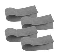 TOYANDONA Cat Whisker Bowstring Silencers 4pcs Gray - Shock Absorbers and Noise Dampeners for Outdoor Bow Hunting Archery Accessories Soft Vibration Reduction