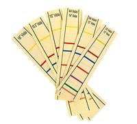 TOYANDONA Cello Finger Position Marker Label Sticker for 1/8 Size Cello, Paper Material, Yellow Colour, Easy to Remove, Enhances Learning Efficiency, for Beginners Practising Fingerboard