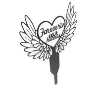 TOYANDONA Cemetery Memorial Stake for Pets Grave Marker Sign for Dogs Cats Durable Outdoor Decoration for Gardens Lawns and Graves Easy to Install Remembrance Plaque