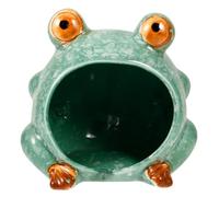 TOYANDONA Ceramic Cooling Hamster Nest Decorative Pet Hideout Small Animal House for Guinea Pigs and Hamsters Summer Cage Habitat Random Color